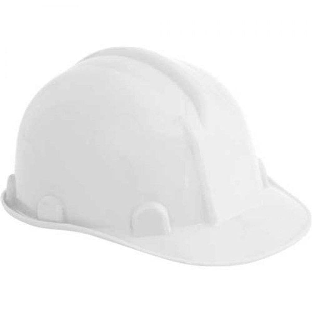 Capacete Branco Com Aba Frontal - Vonder