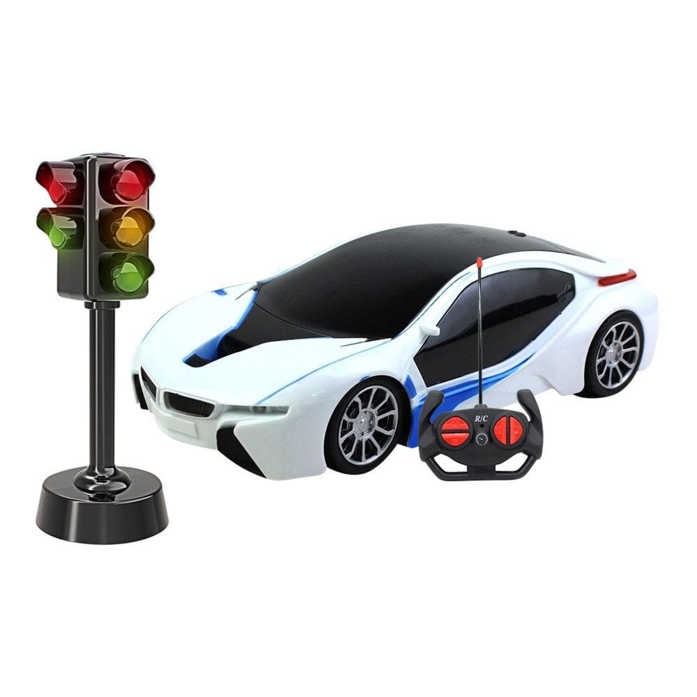 Carro de Corrida de Controle Remoto Com Luz Led Multikids - BR2138