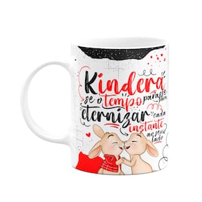 Caneca Páscoa Doce - Kindera se o tempo parasse - 325ml