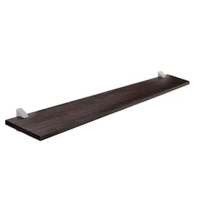 Prateleira Prat-K Concept com Suporte 20x100cm Tabaco
