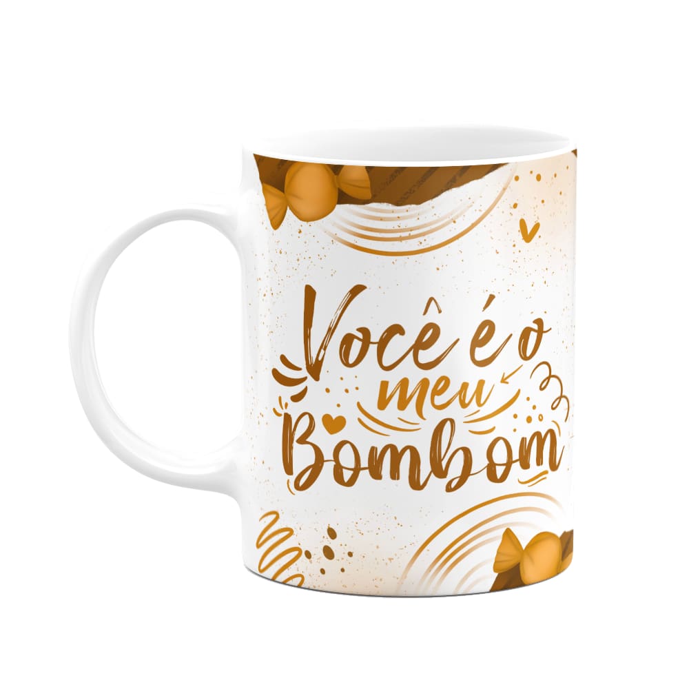 Caneca Páscoa Doce - Você é o meu bombom - M2