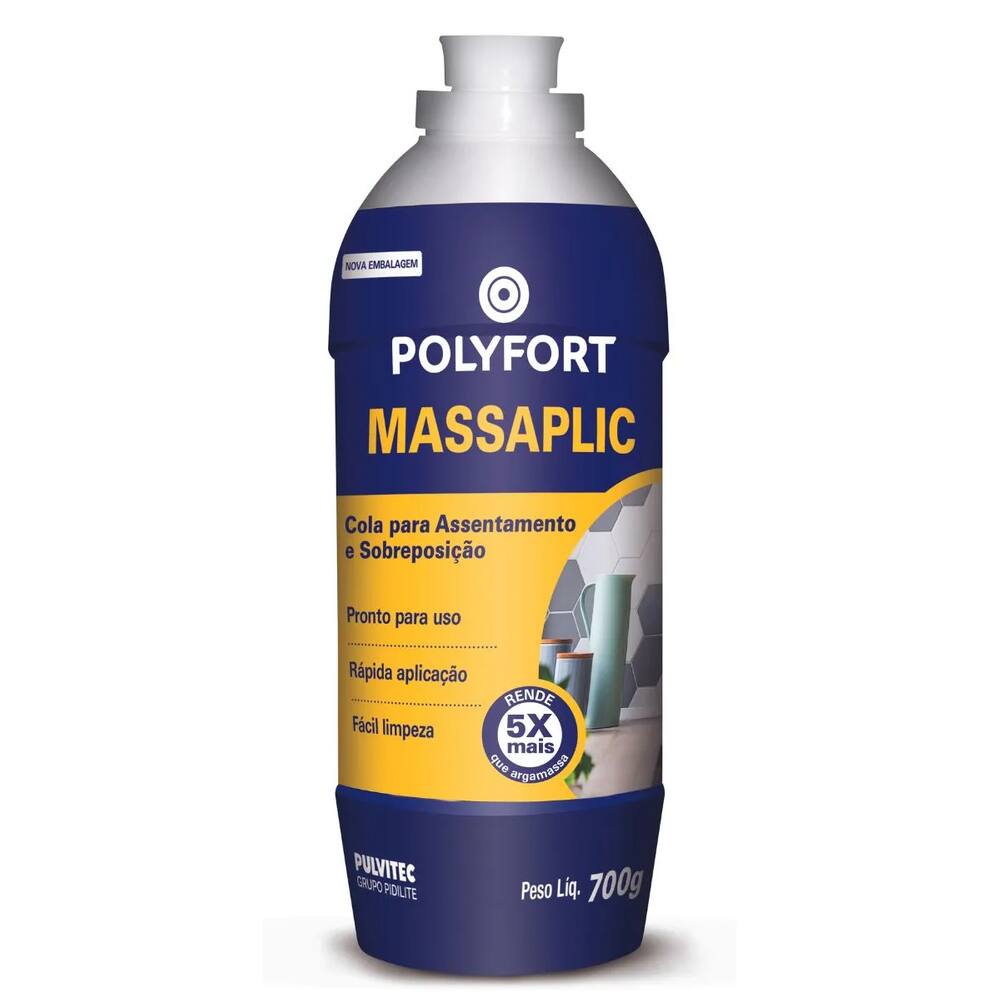Cola Azulejo Massaplic 700G - Pulvitec