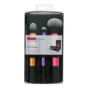 Kit Real Techniques Travel Essentials 3 Pincéis + Case Stand