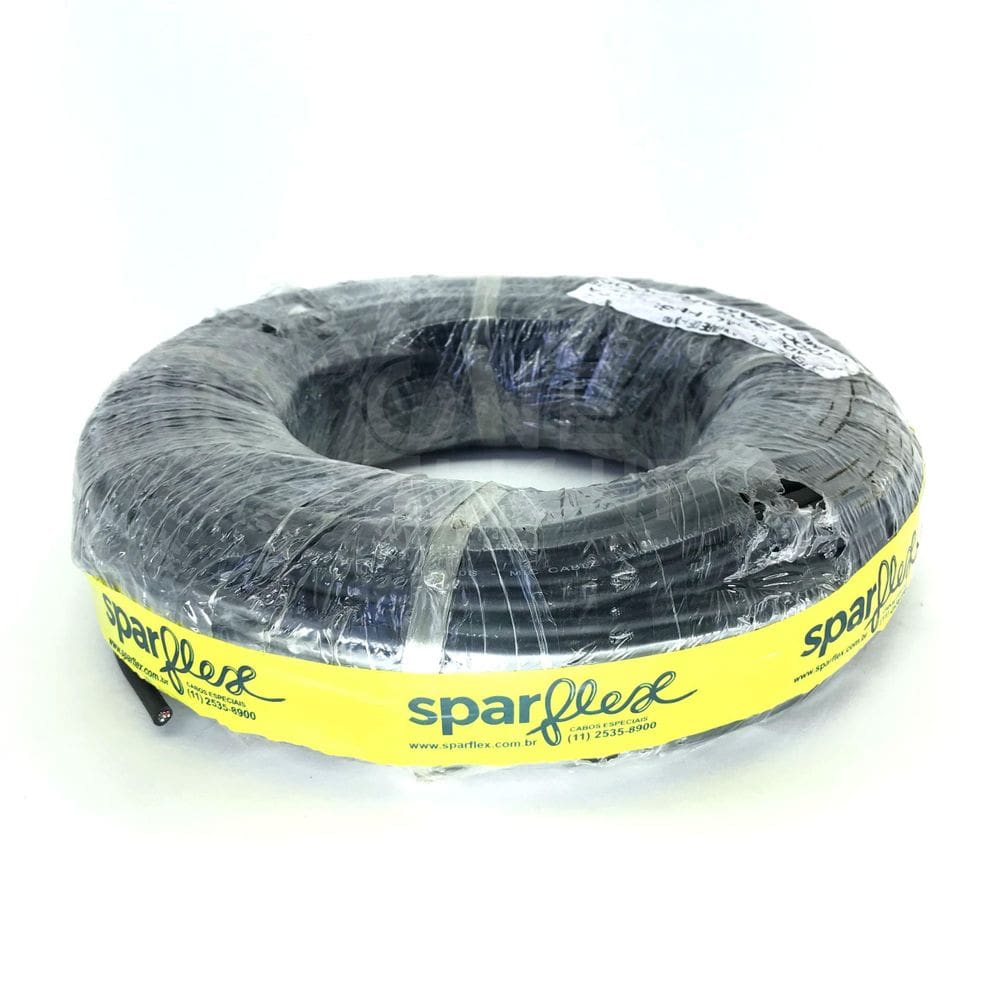 Cabo Microfone Sparflex  Spm30S  2X22Awg Bf + T Pt 300V