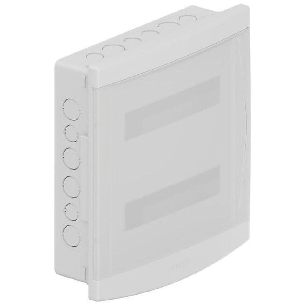 Quadro Distribuição Embutir 18/24 Disj Tampa Translúcida