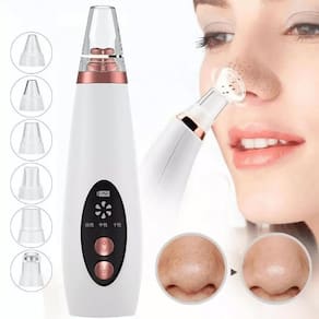 Removedor De Cravos Extrator Sugador Espinhas Poros Cleaning Acne A Vácuo Elétrico Aparelho Sucção Recarregável Usb