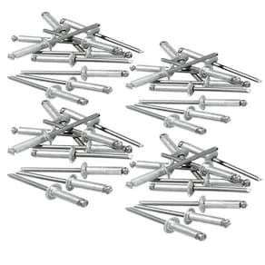 Rebites De Repuxo 1/8 Pol. X 8,0Mm 1000Unidades 13540 Rayco