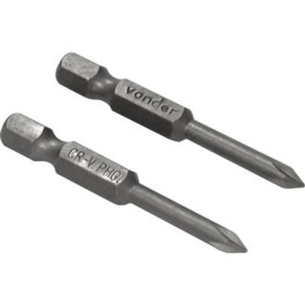 Bits Phillips Voder Lg Enc1/4 N0 50Mm Com 2Pc Vonder