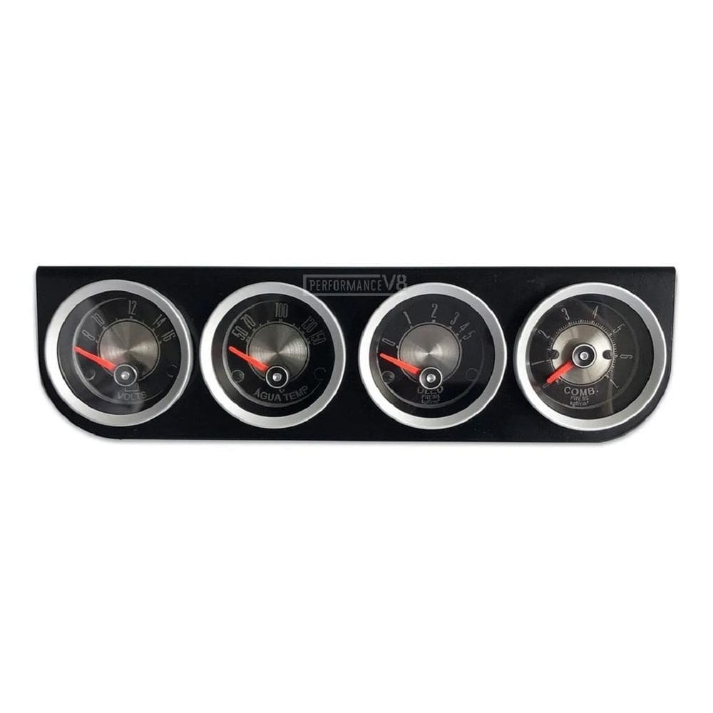Kit 4 Manômetros Elétrico Injeção Para Ford Maverick