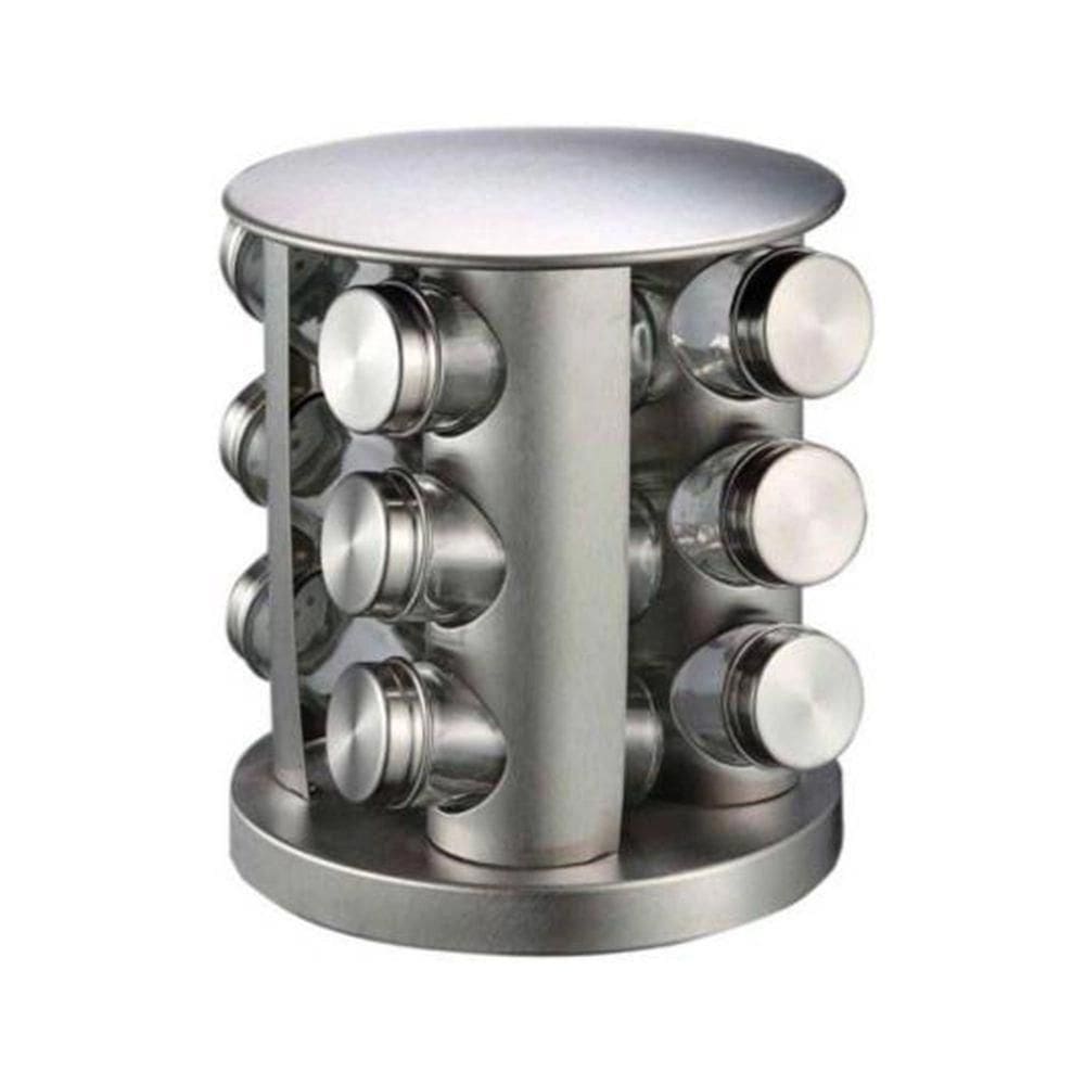 Porta Tempero Condimento 12 Potes Redondo Principal