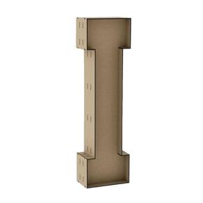 Letra Caixa Grande I Mdf 60Cm De Altura Decoração