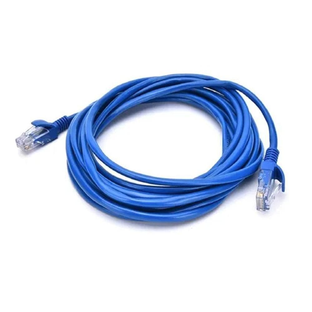 Cabo De Rede 5 Metros Azul  Patch Cord