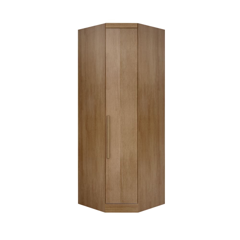 Modulado Canto Oblíquio 1 Porta - Rizon -Cumaru - Móveis Novo Horizonte