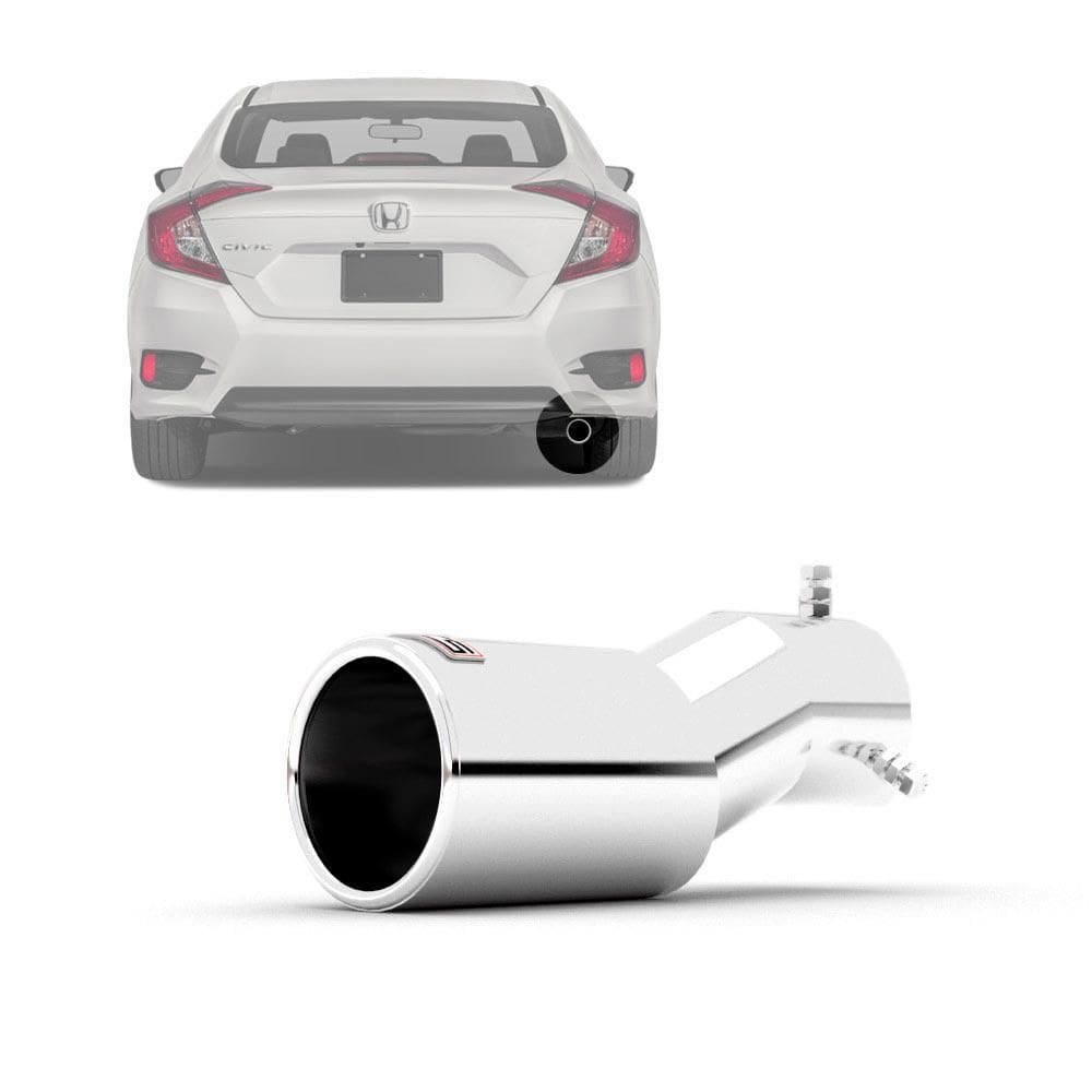 Ponteiraescapamento Esportivo Honda Civic 2017 2019 Aço Inox