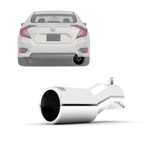Ponteiraescapamento Esportivo Honda Civic 2017 2019 Aço Inox