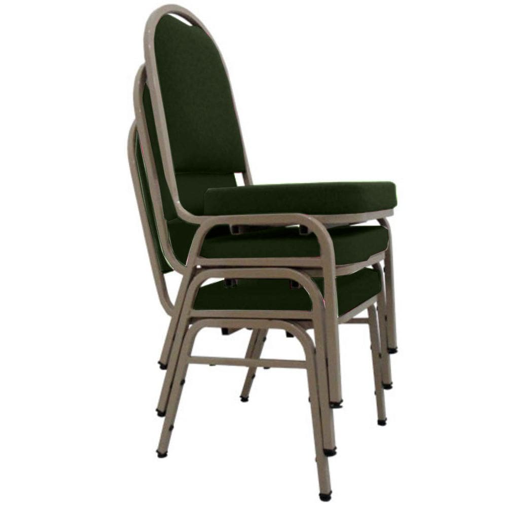 03 Cadeiras para Hotel e Auditório Linha Hotel Verde