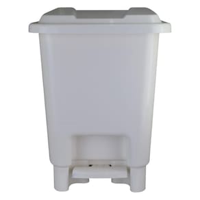 Lixeira Plástica Retangular 7L Pedal - Cozinha, Banheiro