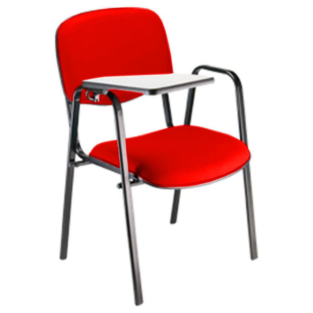 Cadeira Escolar Universitária para Auditórios Linha Hotel Vermelho