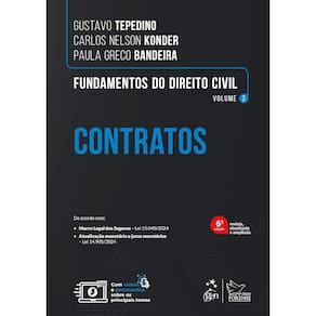 Fundamentos do Direito Civil Contratos Vol. 3 - 6ª Edição 2025