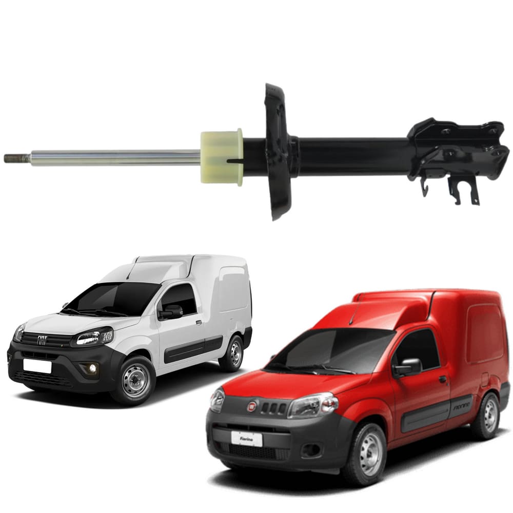 Amortecedor Dianteiro Esquerdo Nakata Fiat Fiorino 2013 A 2020