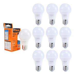Kit 10 Lâmpada LED Bulbo 15W 6500K E-27 Bivolt Foxlux