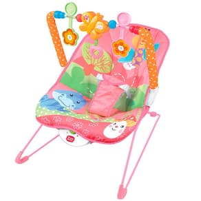 Cadeira Baby Guta Guti Com Móbile Bebê Até 11kg Rosa Dm6834