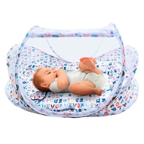 Berço De Bebe Portátil Com Mosquiteiro Bichinho Travesseiro