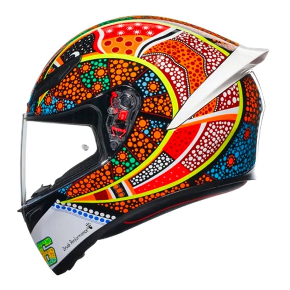 Capacete AGV K1S Dreamtime Colorido