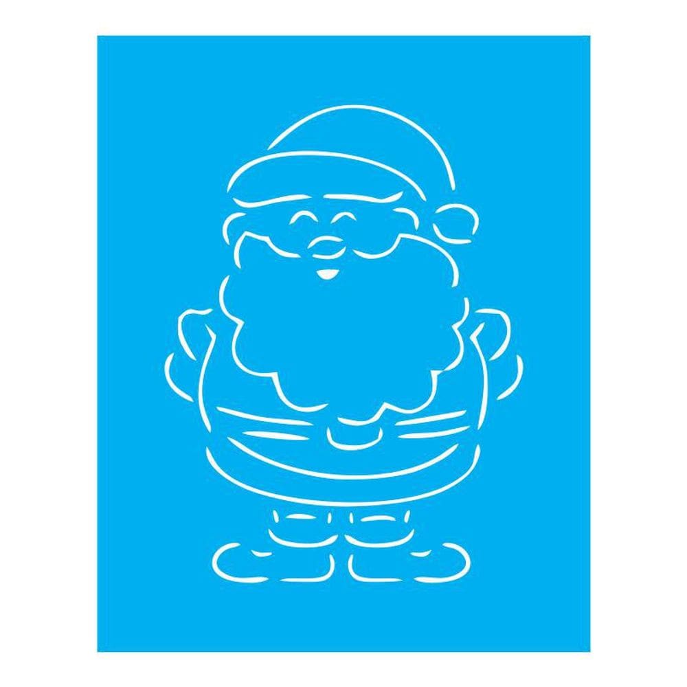 Stencil Tamako Papai Noel - 20X25Cm - Ref B651