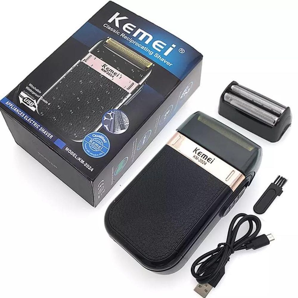 Shaver Kemei 2024 Profissional Impecável