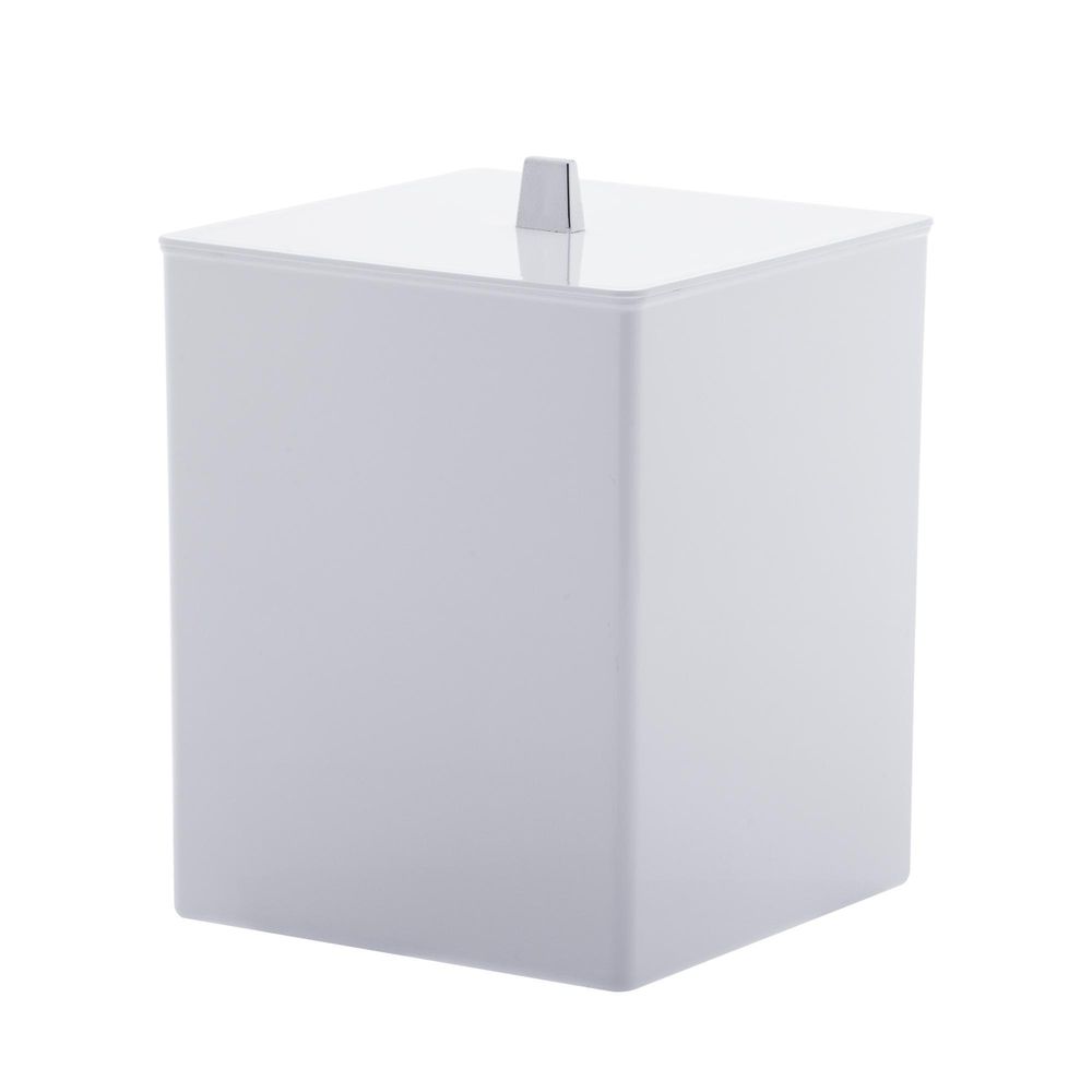 Porta Detergente Dispenser Quadrado Plus Branco Paramount