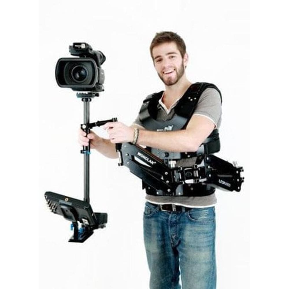 Estabilizador Steadicam Profissional Le201 Fibra Carbono Até