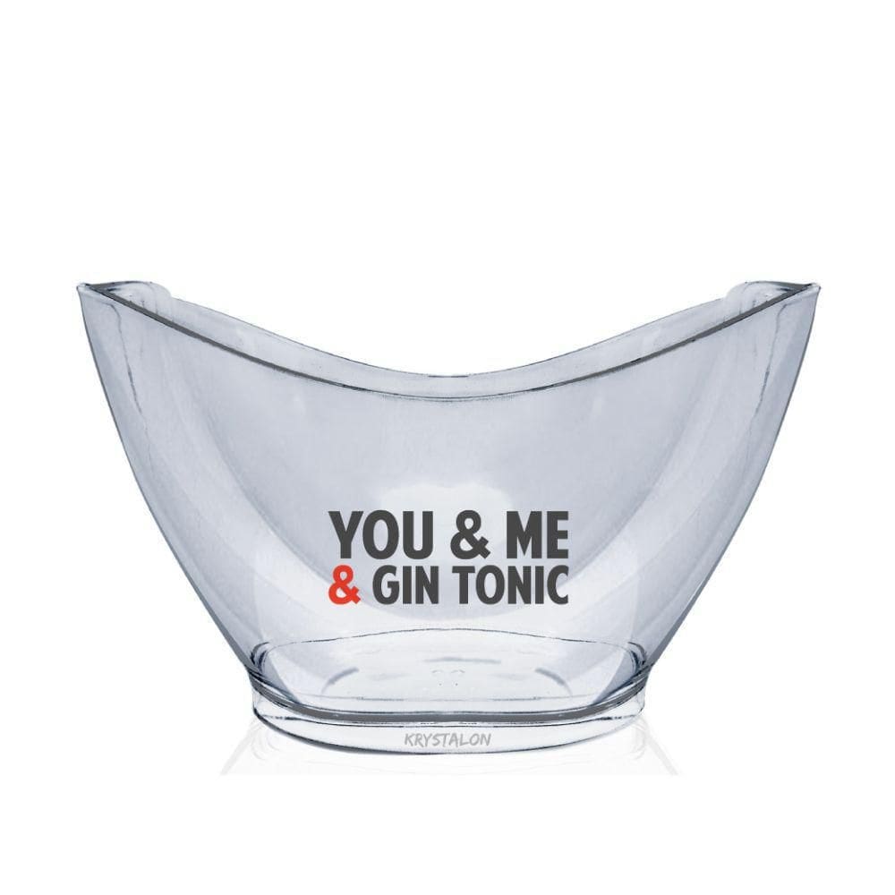 Champanheira Personalizada You & Me And Gin Tonic