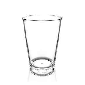 Kit 4 Copos Caldereta 360 Ml Transparente De Acrílico