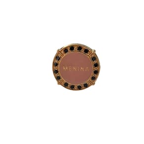 Anel Ajustável Pomba Gira Menina 2,3 cm Dourado em Metal