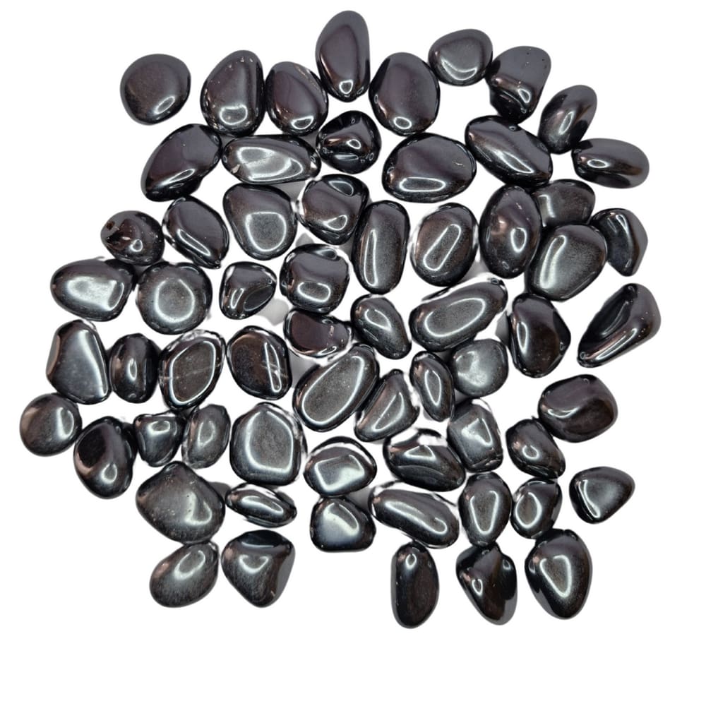Pedra Hematita 2 a 4 cm Rolada 1KG Natural