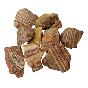Pedra Dolomita Listrada 4 a 7 cm Bruta 500 g Natural