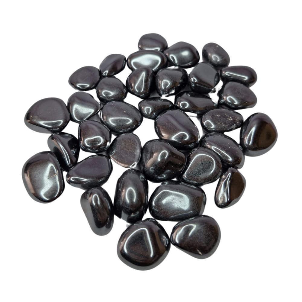 Pedra Hematita 2 a 4 cm Rolada 500G Natural