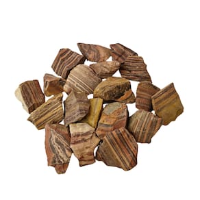 Pedra Dolomita Listrada 4 a 7 cm Bruta 1 Kg Natural