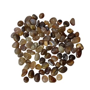 Pedra Ágata de Fogo 1 a 2 cm Rolada 500g Natural