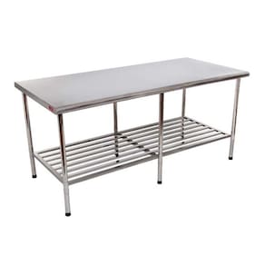 Mesa Aço Inox 430 1,90x0,90 Multiuso - Imeca