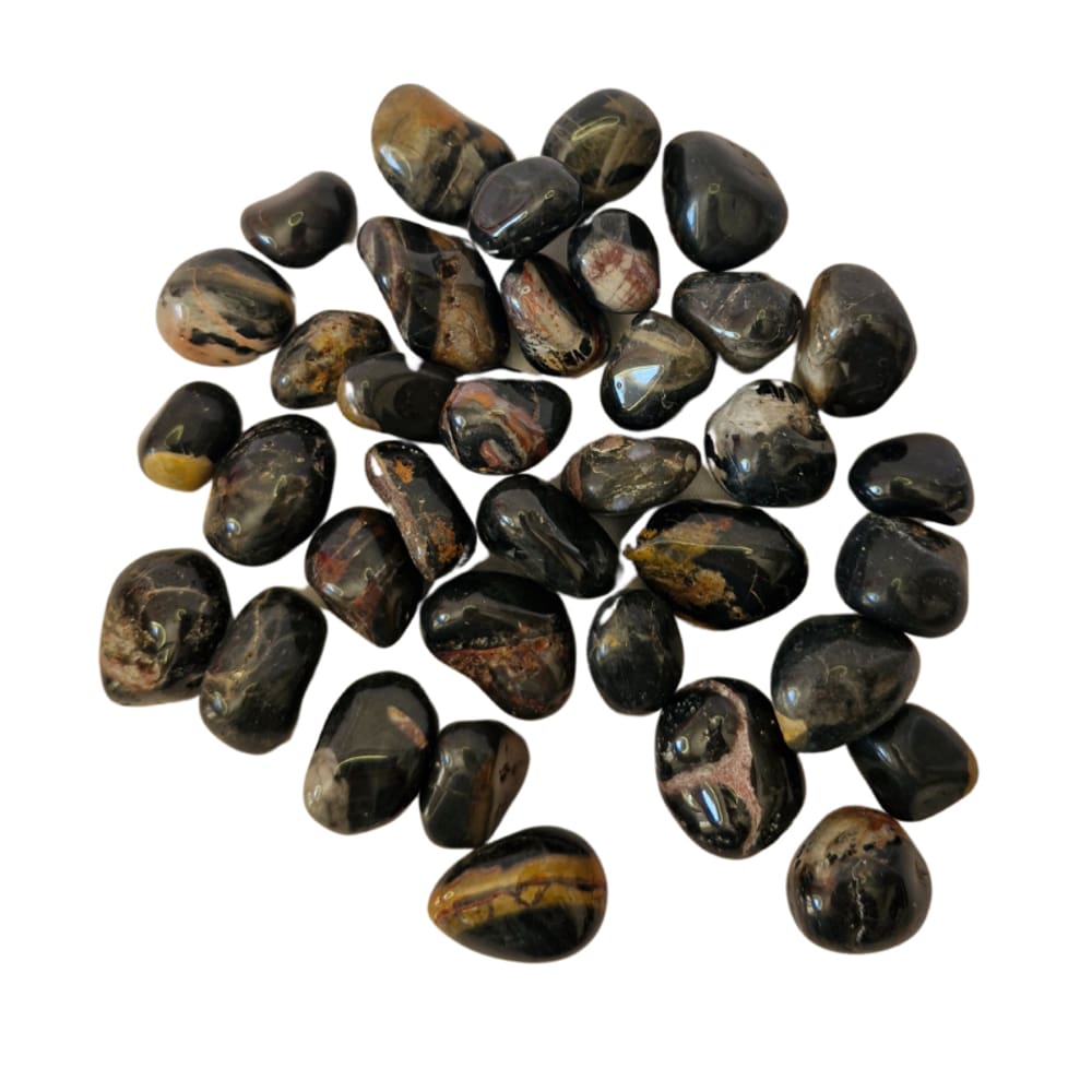 Pedra Onix Rolada 1 a 2 cm 250g Polido Natural