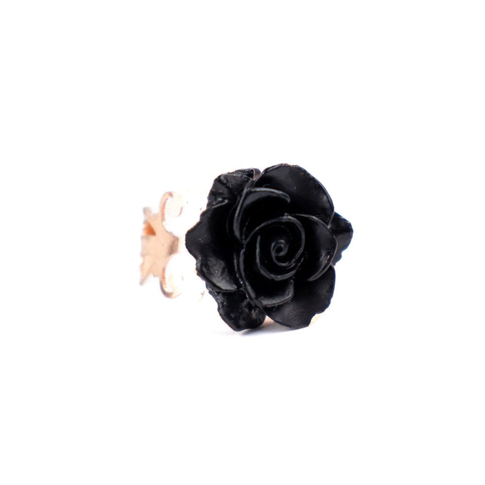 Anel Ajustável Rosa 2 cm em Metal- Selecione o Modelo