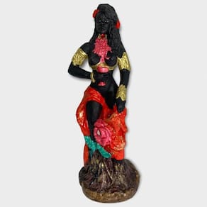 Orixá Pomba Gira em Resina 15cm Umbanda - Escolha a Cor