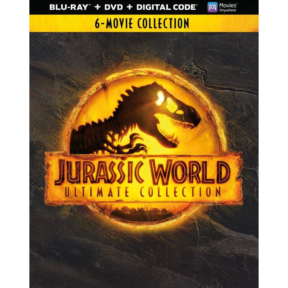 Coleção de filmes UNIVERSAL Jurassic World Blu-ray + DVD