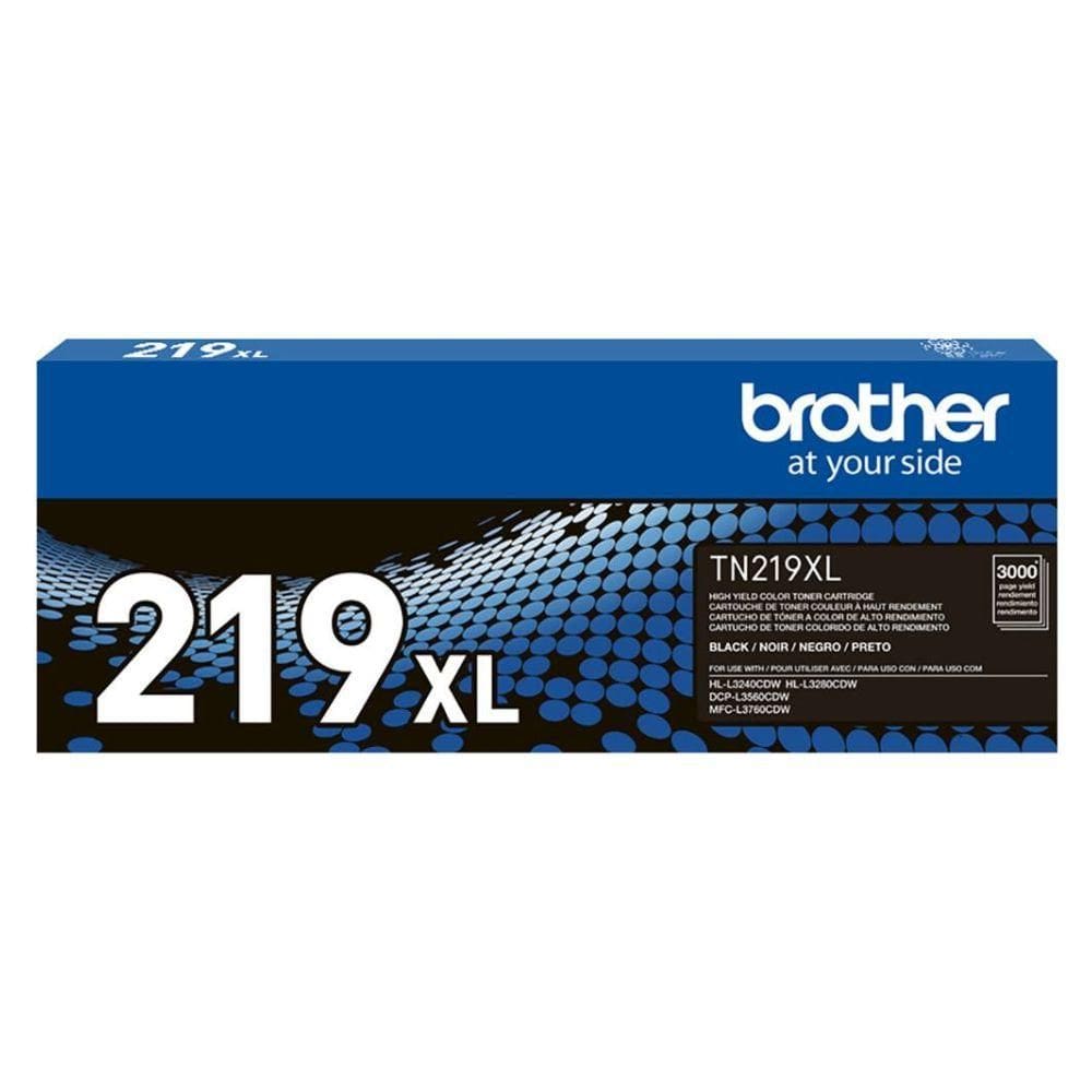 Toner Brother TN219XLBKBR Preto