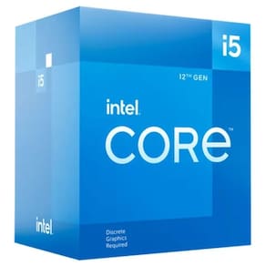 Processador Intel Core I5-12400F 2.5GHZ LGA 1700 BX8071512400FI