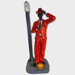 Orixá Malandro Seu Zé Pelintra Resina 28 cm - Escolha a Cor