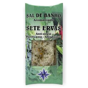 Sal de Banho Aromatizado 100g Aromaterapia-Escolha Fragrância