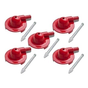 Kit Aspersor De Irrigação Chuvisco Perereca Fico  5 Unid.